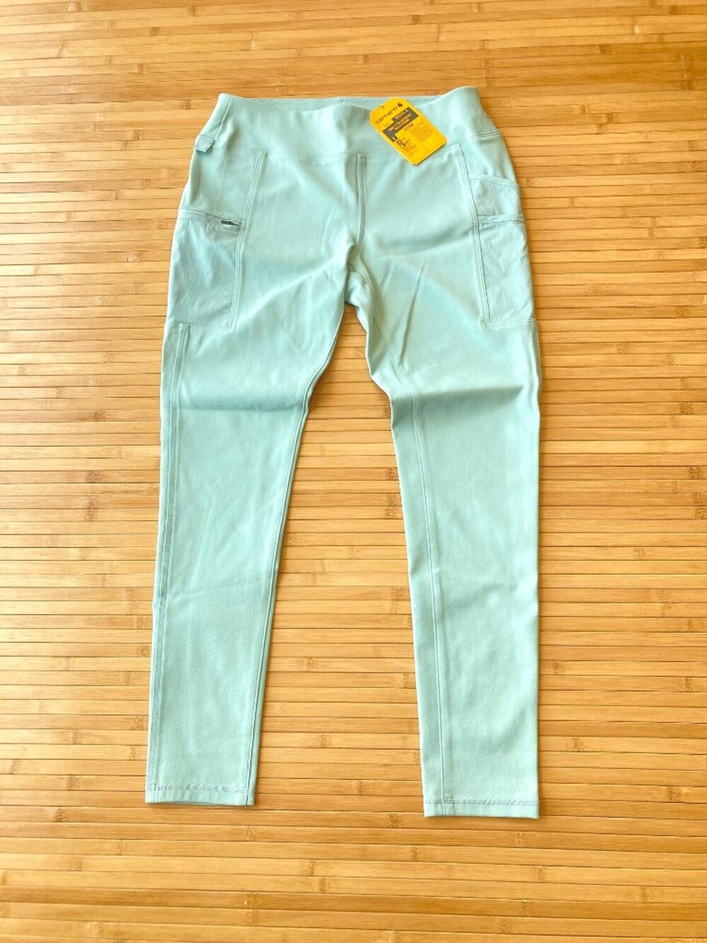 Carhartt Force Fitted Lightweight Utility Legging Women's Medium M Blue Surf NWT